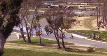 Would you believe Canberra had a motorcycle racetrack?
