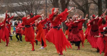 Dress in red and bring out your best Kate Bush moves for Canberra 'Wuthering Heights' flashmob