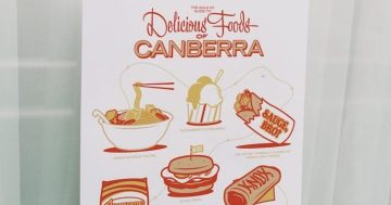 Canberra foodie favourites feature in local art