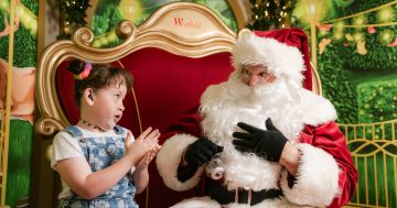 There's a new kind of Santa coming to Canberra's Westfield shopping malls this Sunday
