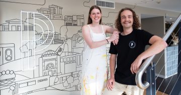 Epic new mural in Kingston showcases young couple's talent