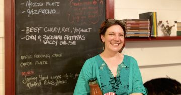 Local, seasonal food is on the menu at Scrumpers Kitchen, Bungendore