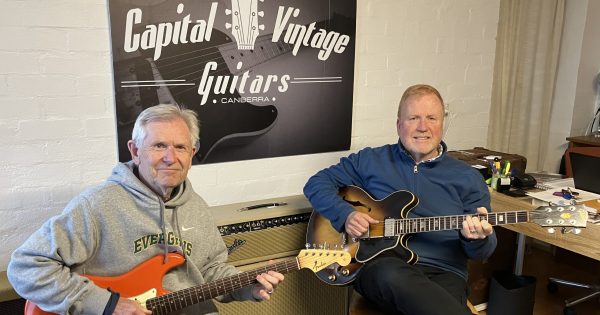 Vintage guitar expo set to pick its way to Canberra from across the country again