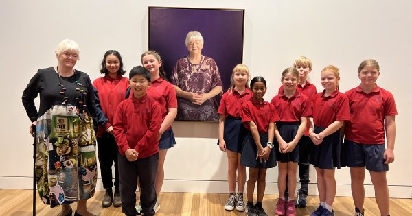 Stephanie Alexander portrait unveiled as Kitchen Garden Program celebrates 20 years of growth