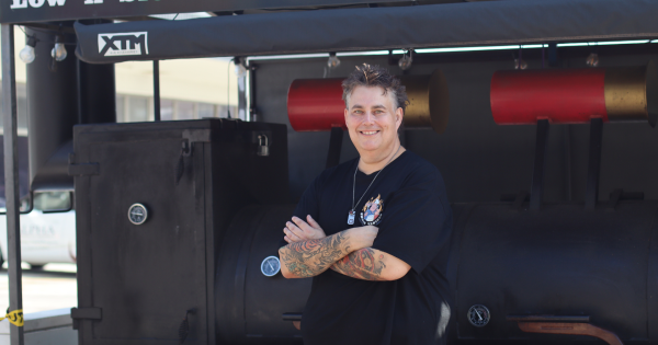 Scotty masters the low and slow Texas-style BBQ in Fyshwick