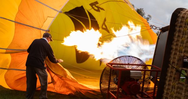 Canberra's hot-air balloons to take off later this year