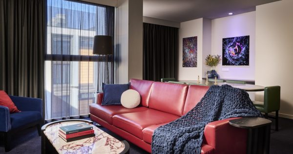 You can now sleep inside an immersive art show