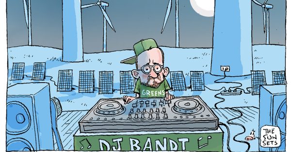 Political cartoons bring flippancy to the Museum of Australian Democracy at Old Parliament House